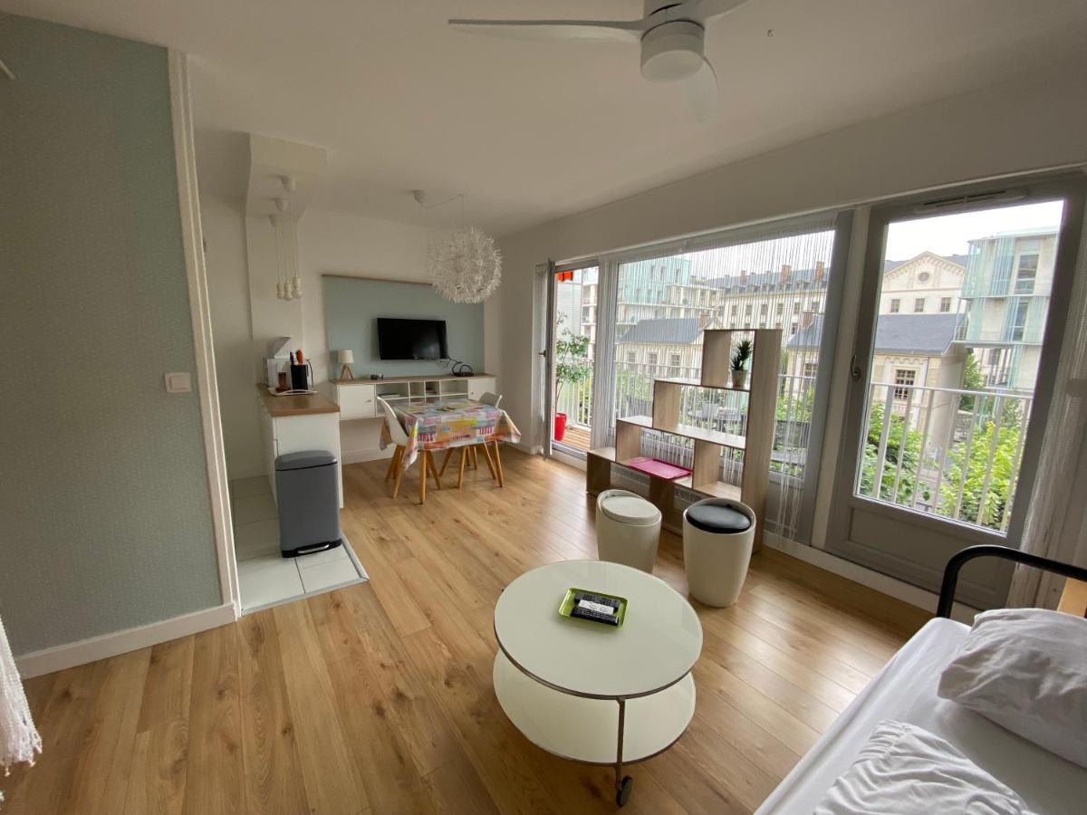 Studio Morgane-Balcon Couvert-Wifi-Pres Centre-Linge Et Menage Реймс Экстерьер фото