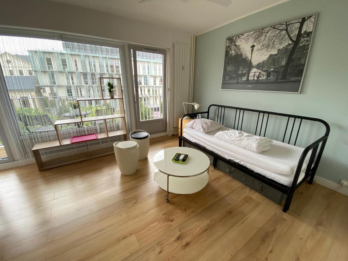 Studio Morgane-Balcon Couvert-Wifi-Pres Centre-Linge Et Menage Реймс Экстерьер фото